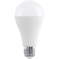 Eglo LED E27 Lampe, Glühbirne, LED Lampe, 13 Watt (entspricht 100 Watt), 1521 Lumen, E27 LED neutralweiß, 4000 Kelvin, LED Leuchtmittel, Glühlampe A60, Ø 6 cm