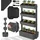 Kesser Hochbeet mit Etagen 60 x 30 cm Grau