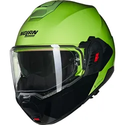 Nolan N120-1 Mivedi N-Com Klapphelm, grün, Größe XS für Männer
