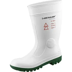 Dunlop Stiefel Acifort safety HV weiß Gr. 47 47