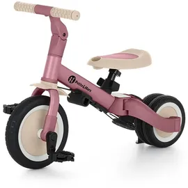 Petite&Mars Dreirad 5in1 TURBO Dusty Rose