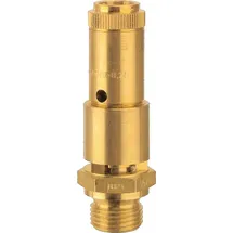 Riegler Sicherheitsventil DN 10 Messing G 1/2 Ansprechdruck 1 bar
