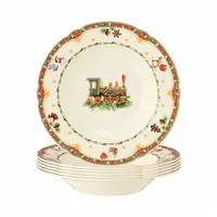 SELTMANN WEIDEN Marieluise Weihnachtsnostalgie Suppenteller ø 23 cm 6er