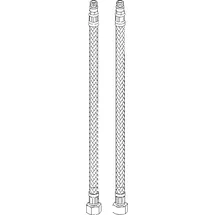Ideal Standard flex. Schlauch, M10X1A, D6,2,G3/8I/14 B960474NU