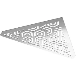 TI-SHELF Dreieckige Edelstahlablage PENTA