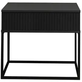 Möbel Boss Nachtschrank MARLE 60 x 51,7 x 38,5 cm Grau