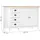 vidaXL Sideboard Hill 130 x 80 x 40 cm Weiß