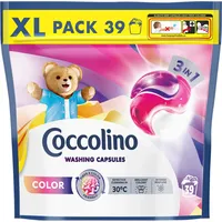 Coccolino XL 3in1 Waschmittel Kapseln Color 39 Wäschen