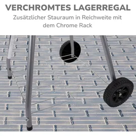 ARTI CASA Kugelgrill schwarz