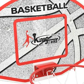vidaXL Basketball-Set Wandmontage Bunt 66 x 44,5 cm