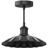 ledscom.de RETRA 1-flg. 245 mm schwarz Stahl