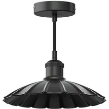 ledscom.de RETRA 1-flg. 245 mm schwarz Stahl