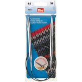 Prym 212212 Rundstricknadeln MS 60 cm 8,00 mm silberfarbig