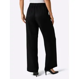 Creation L Premium Leinen-Lyocell-Mix-Hose elegant Schwarz 38