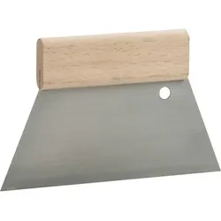 Flächenspachtel / Türblattspachtel, Holzgriff
