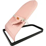 BabyGO Comfort Bouncer Wippe Babywippe bis 9 kg rose
