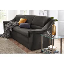 DOMO collection Couch Mikrofaser 3-Sitzer Grau