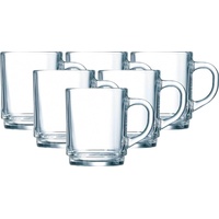 Luminarc Tasse, Glühweingläser Kaffeegläser 0,25 l 6er Set
