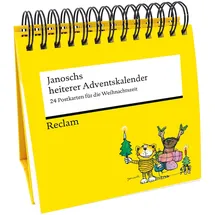 Reclam, Philipp Janoschs heiterer Adventskalender 24 Postkarten für die Weihnachtszeit