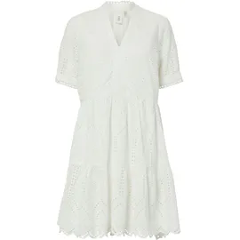 Yas YASHOLI Blusenkleid Weiß M