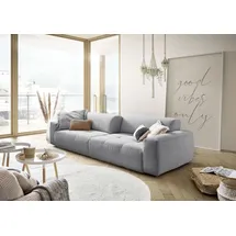 Candy Big-Sofa 3C CANDY "Yoshy Mega Sofa mit Komfortfunktionen, modern und bequem", grau, B:298cm H:74cm T:120cm, 88% Polyester, 12% Polyacryl, Sofas, Big-Sofa, Zwei Sitztiefen durch verstellbare Rückenlehne, Bezug in Cord