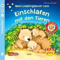 CARLSEN 105198 Baby Pixi 96 Mein Lieblingsbuch vom Einschlafen mit den Tieren