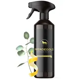 Pferdegold Insektenspray 500ml - Gegen Bremsen, Mücken & Fliegen - Fliegenspray Pferde - Natürlich & Dopingfrei - Made in Germany