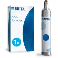 BRITA Universal CO2-Zylinder für Wassersprudler mit Schraubsystem – Reservezylinder für bis zu 60l gesprudeltes frisches Wasser pro Füllung