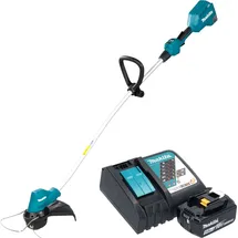 Makita DUR 189 RT Akku Rasentrimmer 18 V 300 mm Brushless + 1x Akku 5,0 Ah + Ladegerät