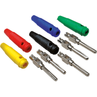 BKL Electronic 072149-P Bananenstecker Stecker, gerade Stift-Ø: 4 mm