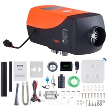 Vevor Luft Dieselheizung Standheizung 12 V 8 kW, Luftheizung Air Diesel Standheizung Lufterhitzer, 0,16–0,62 L/Std. Dieselheizung mit LCD-Display & Fernbedienung Air Diesel Heizung