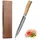 Wakoli Fleischmesser 20 cm Olivenholzgriff Hammerschlag
