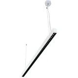 dotlux STYLEfree 1-flg. 117,6 cm rechteckig weiß opal Aluminium