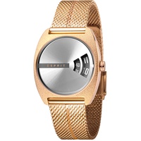 Esprit Damen Analog Quarz Uhr mit Edelstahl Armband ES1L036M0115