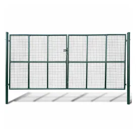 vidaXL Gartentor Zauntor Gitterzaun Tor 415 x 225 cm 141392