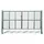 vidaXL Gartentor Zauntor Gitterzaun Tor 415 x 225 cm 141392