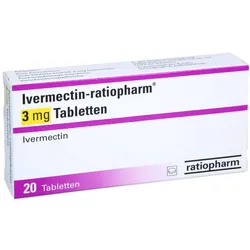 Ivermectin-ratiopharm 3 mg Tabletten 20 St