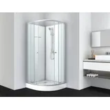 SANOTECHNIK Komplettdusche Komplettduschkabine OCEAN«, Höhe: 203cm weiß