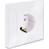 Navaris Schuko-Steckdose Weiß 1 St.