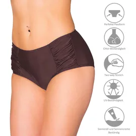 Aquarti Bikini-Hose Damen Braun 38