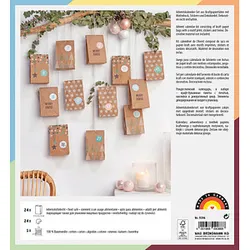 folia Adventskalender NATURE mehrfarbig