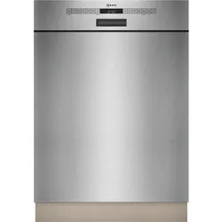 NEFF Unterbaugeschirrspüler "S125ECS15E", A (A-G), silber (eh19), B:60cm H:82cm T:57cm, Geschirrspüler, mit Rack Matic