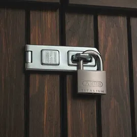 ABUS Zylindervorhangschloss 64TI/40 Schlosskörper-B.40mm Titalium versch.-schl.ABUS