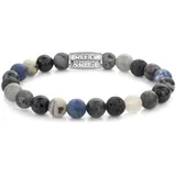 Rebel & Rose Mountain High Herren-Armband Edelstahl silberfarben RR-80114-S Größe 19 cm