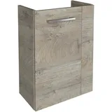 Fackelmann Waschbeckenunterschrank SBC 44 x 60 x 24,3 cm Braun