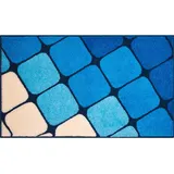 GRUND Badteppich Shanga, 60x100 cm blau