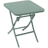 Hesperide Quadratischer Gartenbeistelltisch Greensboro Olivgrün × 40 cm - Olivengrün