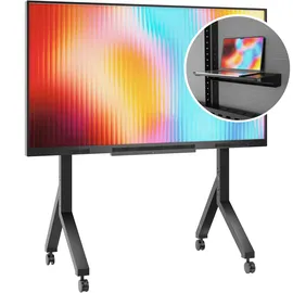 ONKRON TS2081-B TV-Ständer 177,8 cm (70")/2,79 m (110") max. 125 kg Schwarz Kunststoff/Stahl
