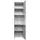 Mäusbacher Standvitrine Bonnie 51 x 45 x 182 cm Grau