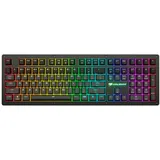 COUGAR Gaming | Gaming-Tastatur | Puri RGB Mechanische AZERTY-Tastatur Schwarz + Gehäuse – Mechanische RGB-Schalter – Reaktionszeit 1 ms – 14 Beleuchtungsmodi – Deckel mit magnetischer Befestigung